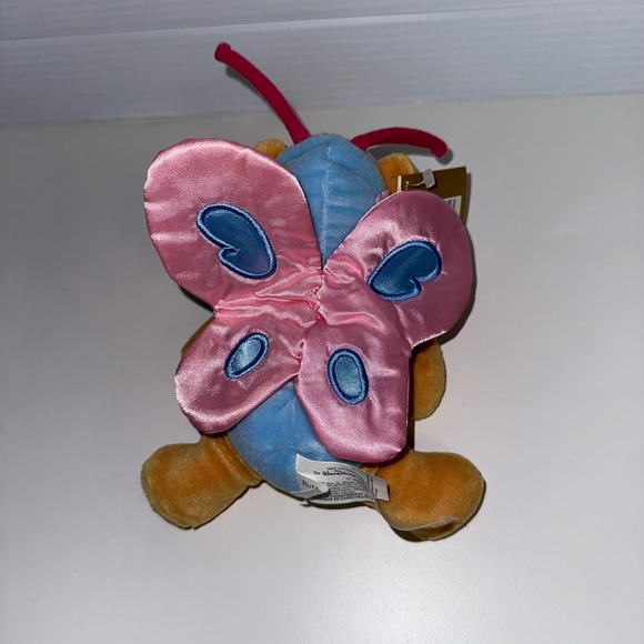 Walt Disney Easter 2000 WINNIE THE POOH AS BUTTERFLY Bean Bag STUFFED ANIMAL NEW - Picture 13 of 16
